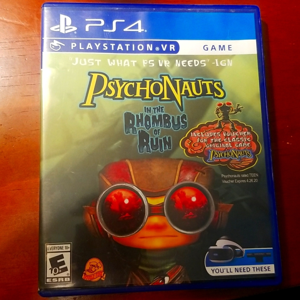 PS4 VR Psychonauts in the Rhombus of Ruin